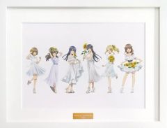 [중고] 원화 일러스트 보드 부속품 포함) 일련 번호 입) 집합 (해바라기와 흰색 원피스 ver.) 신작 일러스트 캐릭터 파인 그래프 [청춘 돼지 놈은 토끼 소녀 선배의 꿈을 보지 않는다]