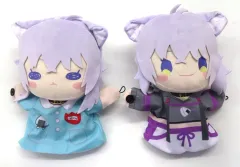 【中古】ぬいぐるみ 全2種セット 猫又おかゆ パペットぬいぐるみ 「バーチャルYouTuber ホロライブプロダクション」