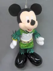 【中古】ぬいぐるみ ミッキーマウス ぬいぐるみバッジ 「ミッキーのレインボー・ルアウ」 東京ディズニーランド限定