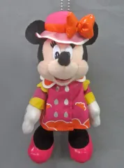 【中古】ぬいぐるみ ミニーマウス(ハッピーレイニーデイ グリーティング衣装) ぬいぐるみバッジ 「ディズニー」 東京ディズニーランド限定
