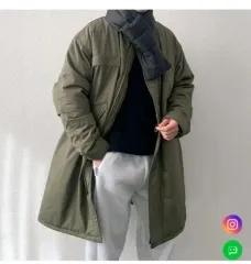 170HOMME カーキ モッズコート マウンテンパーカー xl 完全オーバーサイズ