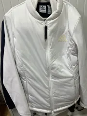 アディダス ゴルフ 軽量ダウン 白 m