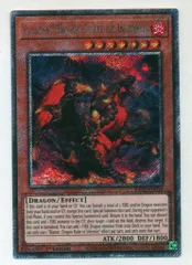 コナミ モンスター【炎】 RA03-EN010 BLASTER, DRAGON RULER OF INFERNOS(1stEDITION) プラチナシク