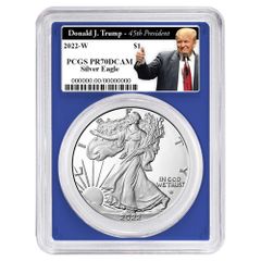 米2021年 イーグル1＄銀貨 トランプ緊急事態生産 NGC/ MS70EPER - メルカリ