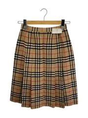 バーバリー ブルーレーベル ノバチェック 柄 巻き ラップ スカート ベルト