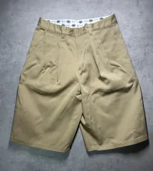 【希少コラボ】別注　UNTITLED（アンタイトル）× Dickies（ディッキーズ）タック ハーフパンツ ベージュ 2