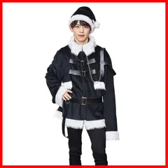 コスプレ クリスマス マニフィックノエル ブラックサンタ メンズ クリアストーン(Clearstone) ブラック