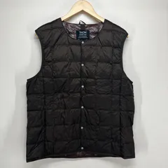 タイオン インナーダウンベストUネック (ブラウン/L)