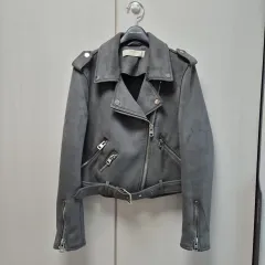ZARA スウェード ライダースジャケット