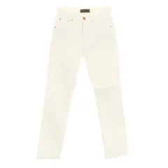 【中古】レッドカード RED CARD ストレッチコットン デニムパンツ ホワイト【サイズ22】【レディース】