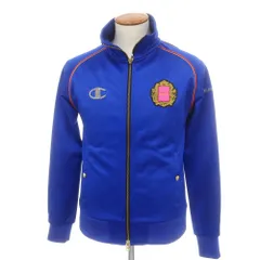 【中古】ドレスキャンプ DRESSCAMP × champion スタンドカラー ダブルジップ ジャージ ブルー【サイズ46】【メンズ】