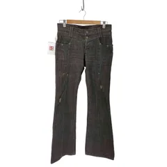モルガンオム MORGAN HOMME Y2K ダメージ加工 フレア デニムパンツ メンズ JPN：L のサムネイル