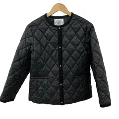 J.PRESS(ジェイプレス) ブルゾン サイズ7 S レディース美品  - 黒 長袖/秋/冬