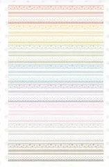 ロジステッカー コージコットン 8種 まとめ マステ띵 3m