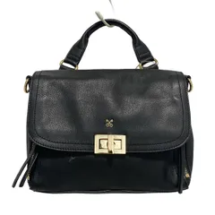 SAZABY(サザビー) ハンドバッグ - 黒 2way レザー