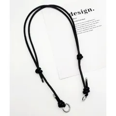 ☆ ブラック ☆ ショルダーストラップ【単品】 ショルダーストラップ スマホ スマホストラップ ストラップのみ 単品 レディース ショルダーベルト ショルダー 肩掛け ダイヤモンドハーツ Diamond Hearts メンズ 首掛け スマートフォンストラップ