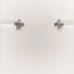 K10WG　ブルートパーズ　ピアス