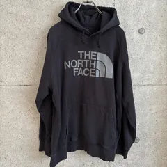 【USED】US 古着 THE NORTH FACE スウェット パーカー レディース XL ブラック ロゴ プルオーバー ザ ノースフェイス 古着 アウトドア フェード ストリート アメリカ USA アメカジ スポカジ フーディー ノース