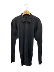 Pleats Please Zip Jacket Brown Ribbed - メルカリ