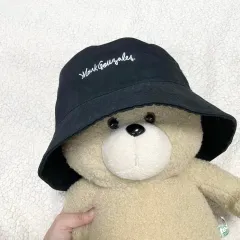 *当日配送*マークゴンザレス 帽子 / WHATITISNT ワットイットイズント サインロゴ バケットハット: ブラック