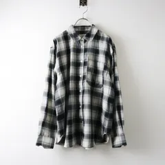 2025年 今季 スタジオクリップ studio CLIP チェック柄 長袖シャツ F‖ホワイト×グレー トップス 前開き 長袖【2400014726909】