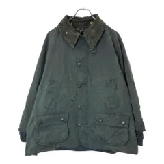 90年代 イングランド製 Barbour バブアー BEDALEビデイル オイルドジャケット ネイビー(メンズ C46/117CM)中古 古着 X0627