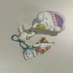 シナモロール フィギュア キーホルダー セット