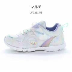 ★クーポン発行中【正規品取扱店･新品】 moonstar スニーカー キッズ 子供靴 ラブラッシュ バイ スーパースター LV 1251WS ムーンスター LUVRUSH BY SUPERSTAR ベルクロ 抗菌防臭