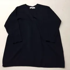 送料無料★ROPE PICNIC ロペピクニック★ロングカーディガン ネイビー★上着★36（S）#21030sj73