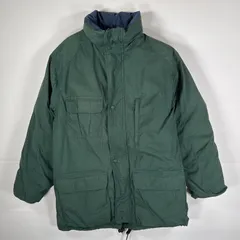 古着 80's～90's/80年代～90年代 ヴィンテージ エディー・バウアー Eddie Bauer USA製 ダウンジャケット グースダウン S  グリーン メンズ