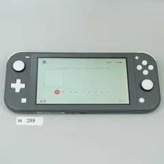 【m299】Nintendo Switch  Lite  本体 グレー　動作確認済み