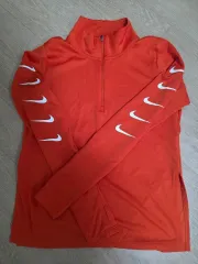 ナイキ ハーフジップ トレーナー 長袖Tシャツ S