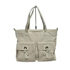 GHERARDINI(ゲラルディーニ) ハンドバッグ - 白×アイボリー レザー