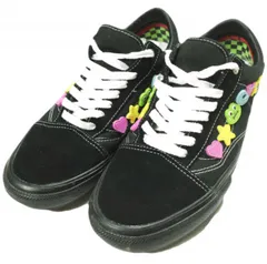 VANS x FROG SKATEBOARDS バンズ フロッグスケートボード 別注 SKATE OLD SKOOL オールドスクール US10.5(28.5cm) BLACK スニーカー シューズ g23343