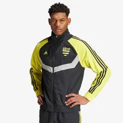 【送料無料・匿名配送】adidas サッカー フラメンゴ 23/24 ウーブン ジャケット 黒 公式 新品