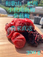 和歌山 紀州 紫蘇梅 南高梅使用 農家直送 着色料 保存料なし サイズLお