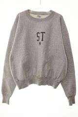 セントマイケル SAINTMICHAEL 22AW CREW SWT GREY S SM-A22-0000-018 