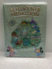 新品未使用　東京ディズニーリゾート限定　スーベニアメダルブック　マップ柄