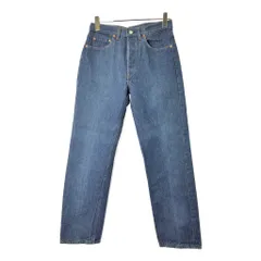 90年代 USA製 Levi's リーバイス 501 デニムパンツ ブルー(メンズ W32 L30)中古 古着 V9160