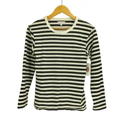 アニエスベー agnes b. PARIS コットン ボーダー L/S Tシャツ レディース  T イ