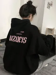 レディーススリムパーカー-緩い韓国版ウェルビーターコート、柔らかい毎日カジュアルプルオーバーコート春と秋の季節に重ねて着用(機械洗浄可能)-シンプルなファッション服、トレンドアウト、耐久性のあるデザイン、ファッションコート、女性は必須です