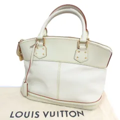 良品 LOUIS VUITTON ルイヴィトン ロックイット PM スハリ ハンドバッグ M91887 アイボリー レディース 古着 中古 USED