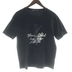 ブラックレーベルクレストブリッジ BLACK LABEL CRESTBRIDGE Tシャツ M 黒 ブラック 兵隊プリント /KW ■GY99