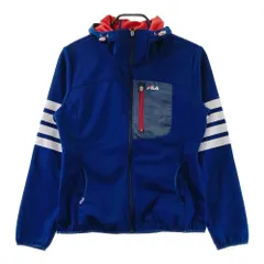 サイズ：L FILA GOLF フィラゴルフ  ジップパーカー  ネイビー系 [240101591960] ゴルフウェア レディース ストスト