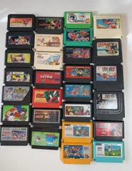ファミコン　ソフト　ジャンクおまとめ品　【動作未確認】