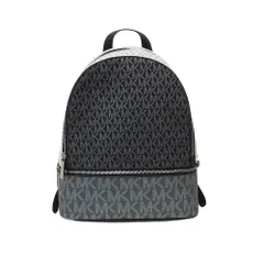 【新品 未使用】MICHAEL KORS マイケルコース アウトレット バックパック ミディアム RHEA ジップ リュックサック 35F5SRAB2V NAVY