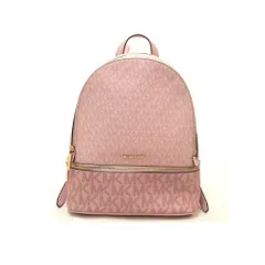 【新品 未使用】MICHAEL KORS マイケルコース アウトレット バックパック ミディアム RHEA ジップ リュックサック 35S5GRAB6V PWDBL