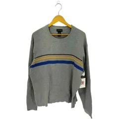 ドッカーズ DOCKERS PREMIUM ハイゲージ ライン クルーネック コットンニット メンズ  L