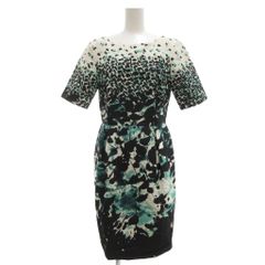 アナイ ANAYI 22SS ロングワンピース 七分袖 フリル 36 ブラック