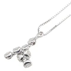 ペンダントネックレス K18WG ホワイトゴールド レディース【1-0232176】